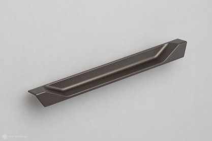 Sintesi мебельная врезная ручка 128 мм графит
