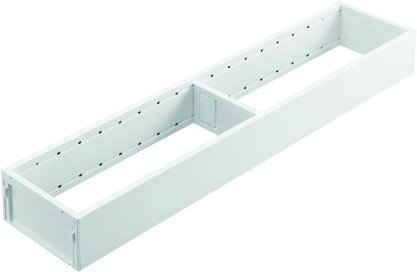 AMBIA-LINE  рама для LEGRABOX стандартный ящик, сталь, НД=500 мм, ширина=100 мм, белый шелк