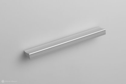 RS057 мебельная ручка-профиль 128 мм алюминий