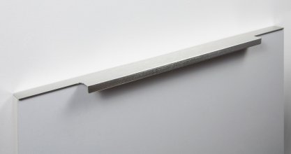 Ray торцевая мебельная ручка для фасадов 450 мм нержавеющая сталь