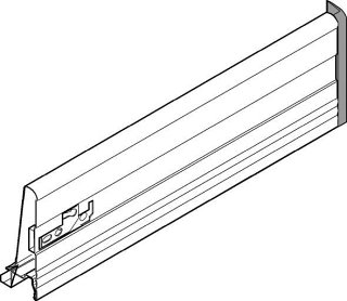 TANDEMBOX, царга 115/500мм, серая, правая