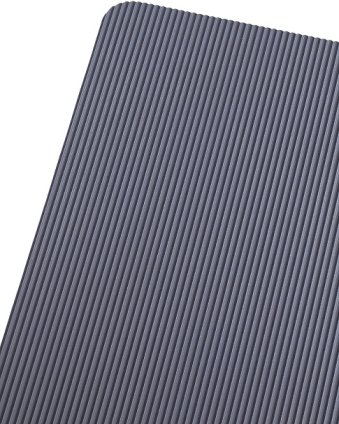 Коврик против скольжения, темно-серый рифленый (ширина 474 мм.)