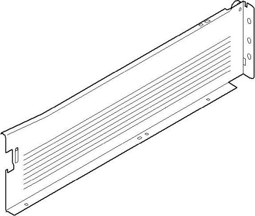 METABOX, Царга К, 118/400 мм, 25 кг, серая, лев.