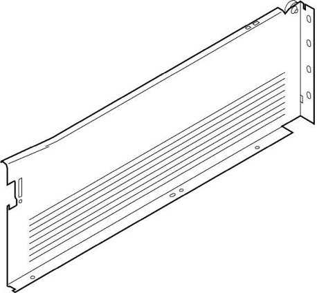 METABOX, Царга H, 150/350 мм, 25 кг, крем, лев.