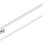 TANDEMBOX antaro, царга M 83/450 мм, нержавеющая сталь, правая