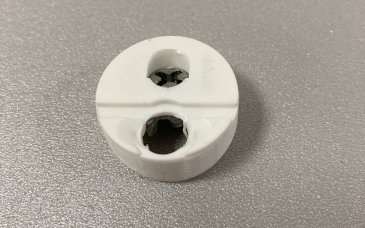 Корпусная стяжка под пресс, белая, 20 штук