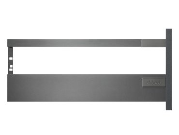 Ящик TANDEMBOX antaro (высота B 160, глубина 400 мм, до 30 кг), крепление INSERTA, серый орион