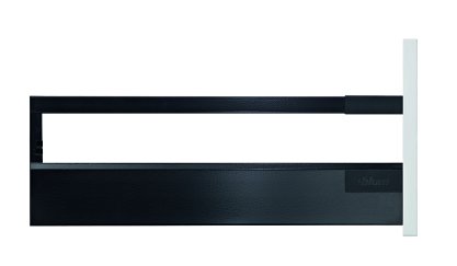 Ящик TANDEMBOX antaro с TIP-ON BLUMOTION (высота С 192, глубина 400 мм, вес ящика от 10 до 30 кг), крепление под саморезы, черный
