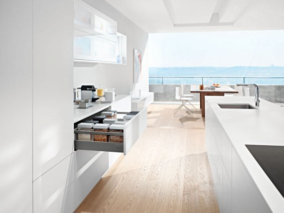 Ящик TANDEMBOX antaro TIP-ON BLUMOTION (высота C 192, глубина 400 мм, до 20 кг), крепление INSERTA, серый орион