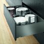 Ящик LEGRABOX pure (высота C 177, глубина 350 мм), серый орион