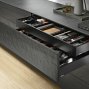 Внутренний ящик LEGRABOX pure (высота M 90,5, глубина 350 мм), терра-черный