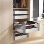 Внутренний ящик TANDEMBOX antaro (высота D 224, глубина 400 мм), нержавеющая сталь